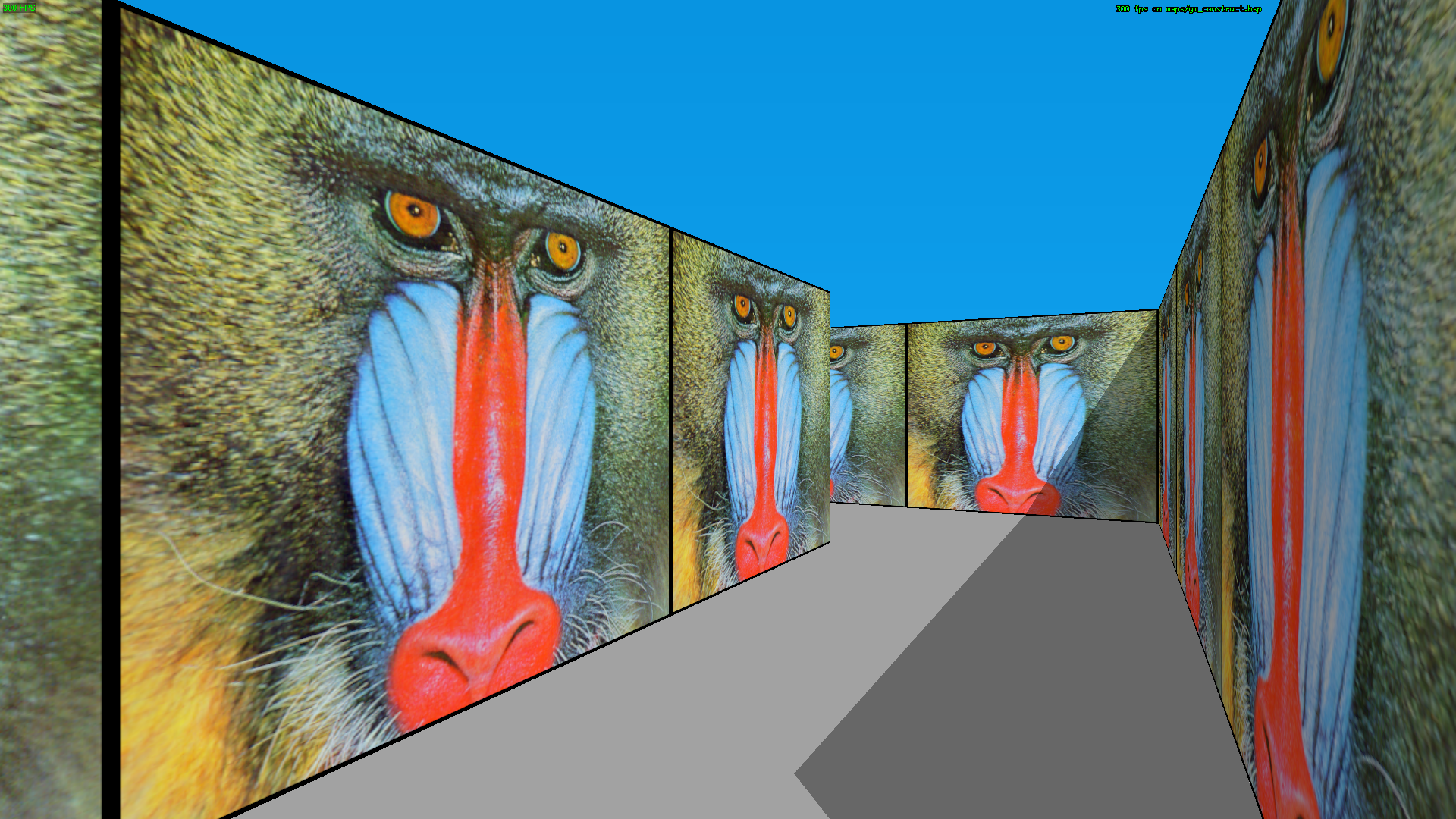 The mandrill maze